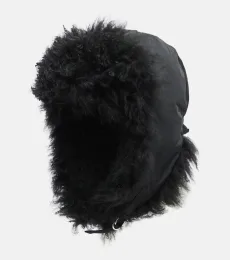 Shearling-trimmed down hat Shearling-trimmed down hat