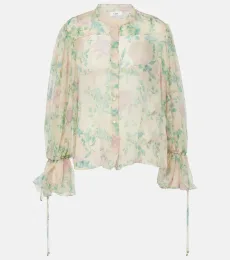 Sheer silk top Sheer silk top