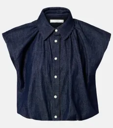 Shell denim blouse Shell denim blouse