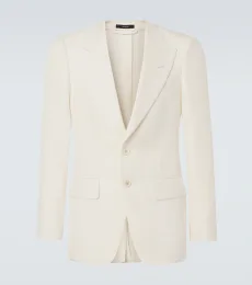 Shelton wool, silk, and linen blazer Shelton wool, silk, and linen blazer