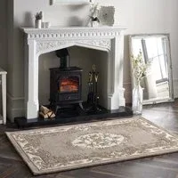 Shensi Aubusson Rug in Beige