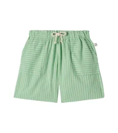 Short Ciro rayé en coton Short Ciro rayé en coton