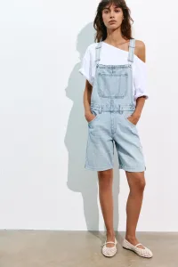 Short Denim Dungarees Short Denim Dungarees