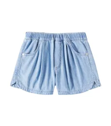 Short en jean à perles Monili Short en jean à perles Monili