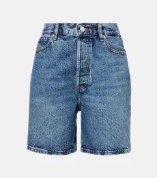 Short en jean à taille haute Short en jean à taille haute