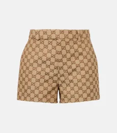 Short en toile GG