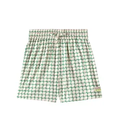 Short imprimé en coton mélangé Short imprimé en coton mélangé