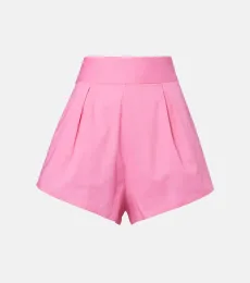 Shorts anchos de algodón Shorts anchos de algodón