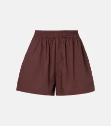Shorts Morales de popelín de algodón Shorts Morales de popelín de algodón