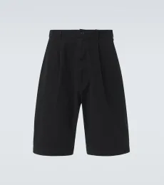 Shorts plisados de tiro alto Shorts plisados de tiro alto