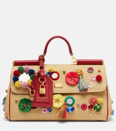 Sicily Medium embellished top-handle bag Sicily Medium embellished top-handle bag