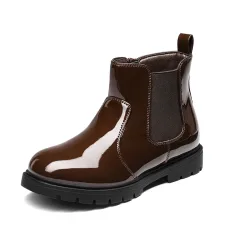 Side Zipper Kids Chelsea Boots