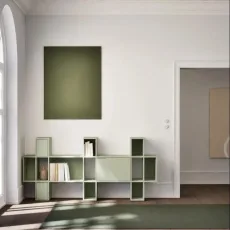 Sideboard in Green with Doors Sideboard in Green with Doors