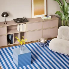 Sideboard in Pink with Drawers and Backpanels Sideboard in Pink with Drawers and Backpanels