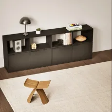 Sideboard in Premium Black with Drawers Sideboard in Premium Black with Drawers