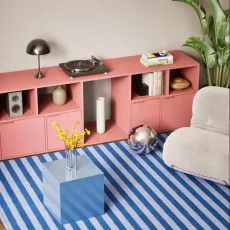 Sideboard in Reisinger Pink with Drawers Sideboard in Reisinger Pink with Drawers