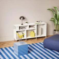 Sideboard in White with Backpanels and Legs Sideboard in White with Backpanels and Legs