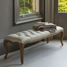 Sienna Bench - Natural / Weathered Oak