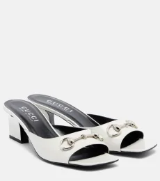 Signora Horsebit leather mules Signora Horsebit leather mules