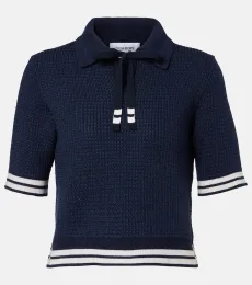 Silk-blend Polo Shirt Silk-blend Polo Shirt