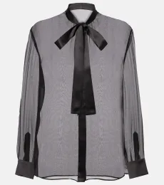 Silk chiffon blouse Silk chiffon blouse
