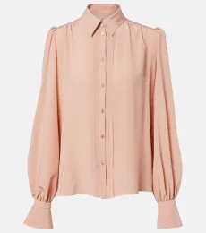 Silk crepe de chine blouse Silk crepe de chine blouse
