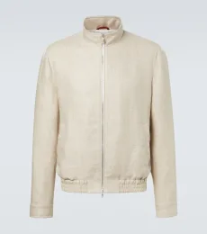 Silk, linen, and wool jacket Silk, linen, and wool jacket