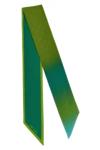 Silk scarf Green Size U