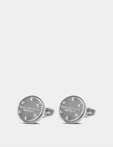 Silver Dive Watch Cufflinks Rhodium Men's Silver Dive Watch Cufflinks Rhodium Men's