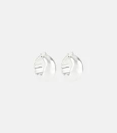 Silver earrings