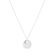 Silver Four Circle Necklace - Silver Silver Four Circle Necklace - Silver