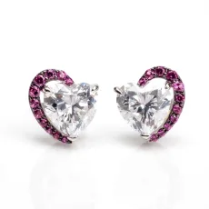 Silver Heart Earrings Silver Heart Earrings