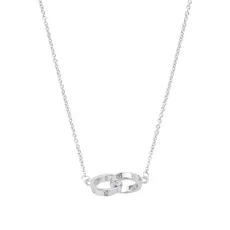 Silver Interlink Necklace Silver Interlink Necklace