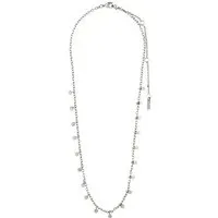 Silver Panna Disc Necklace Silver Panna Disc Necklace