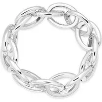 Silver Stretch Chain Bracelet - Silver Silver Stretch Chain Bracelet - Silver