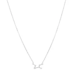 Silver Virgo Constellation Necklace - Silver Silver Virgo Constellation Necklace - Silver