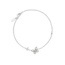 Simple Butterfly Soft Silver Bracelet Simple Butterfly Soft Silver Bracelet