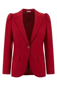 Single-breasted blazer - Red Single-breasted blazer - Red