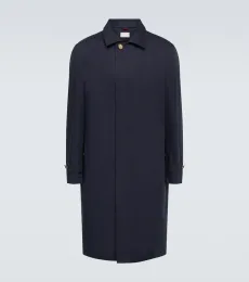 Single-breasted car coat Single-breasted car coat