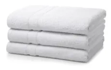 Single Piece White Wholesale Institutional Hotel Bath Towels - 400 GSM Single Piece White Wholesale Institutional Hotel Bath Towels - 400 GSM