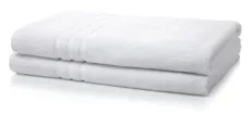 Single White Egyptian Double Yarn Cotton Large Bath Sheet 600 GSM 90x150cm Single White Egyptian Double Yarn Cotton Large Bath Sheet 600 GSM 90x150cm