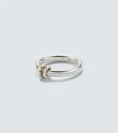 Sirius Max sterling silver and 18tk gold ring with black diamonds Sirius Max sterling silver and 18tk gold ring with black diamonds