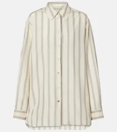 Sisilia striped silk shirt Sisilia striped silk shirt