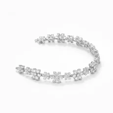 Sister Soul Flower Silver Bracelet Sister Soul Flower Silver Bracelet