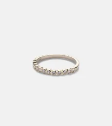 Slim Lattice 14kt gold ring with diamonds Slim Lattice 14kt gold ring with diamonds