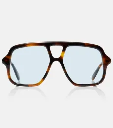 Slim navigator sunglasses