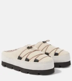 Slippers Chunky con borrego Slippers Chunky con borrego