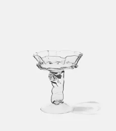 Small crystal dessert bowl