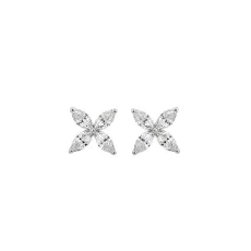 Small Flower Silver Studs Small Flower Silver Studs