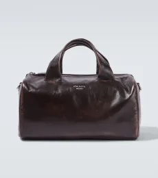Small leather duffel bag Small leather duffel bag